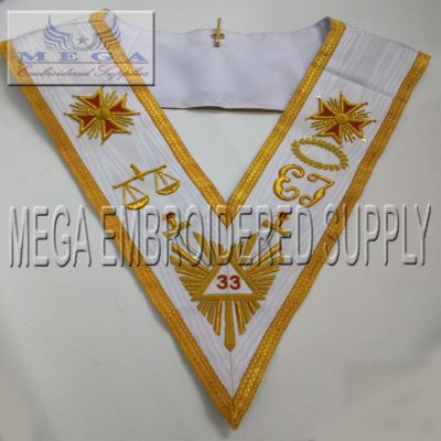 Scottish rite 33rd degree collar